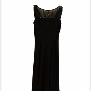 Evan Picone Black Cocktail Dress, Size 6